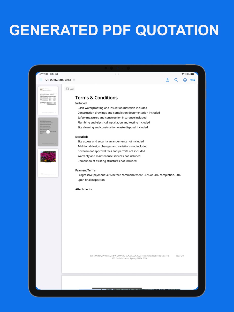 iPad screenshot