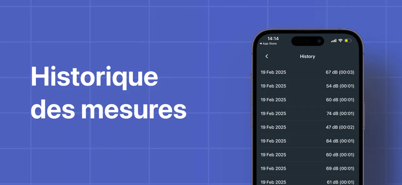 Screenshot #3 pour db-Meter: Mesure Decibel