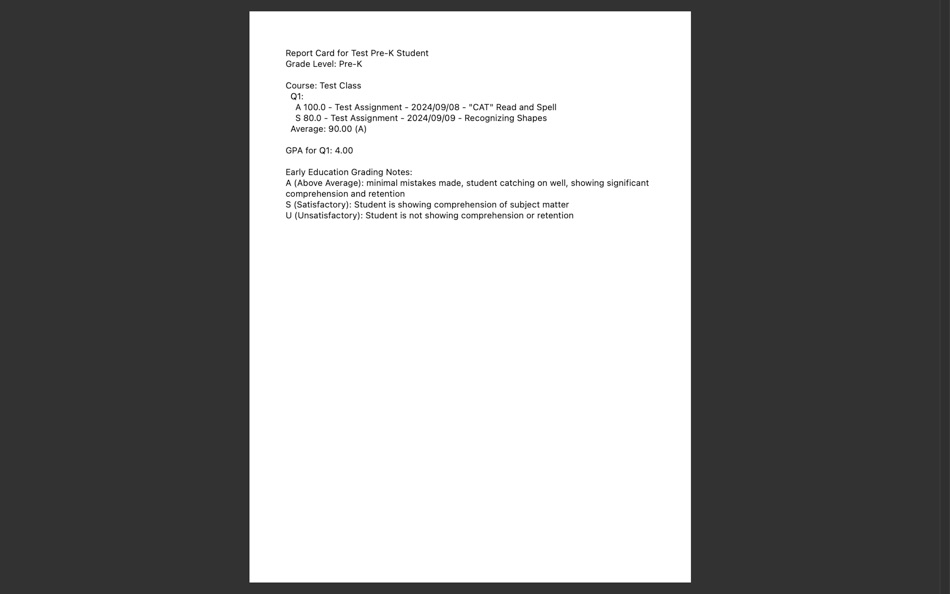 #5. Home Learn Academy - Grading (macOS) Podle: Brandon Wass