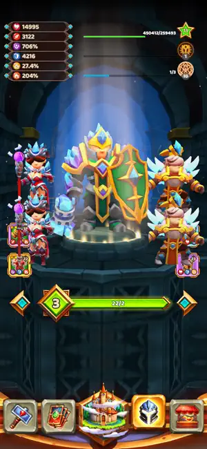 Throne Holder: Card RPG Magic screenshot 4