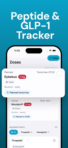 Peptly - Peptide Tracker Screenshot 1 of 8