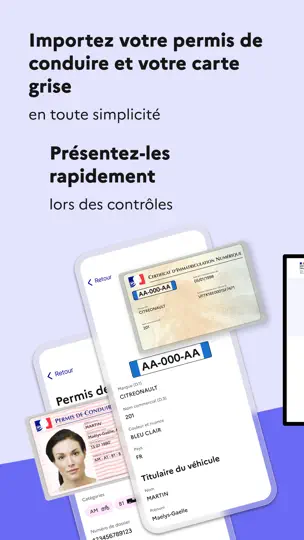 Capture d'écran de France Identité sur iPhone 5