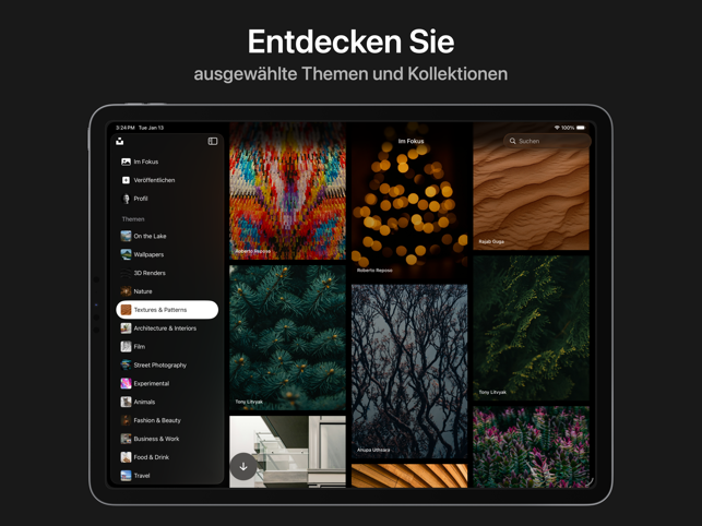 Unsplash Screenshot