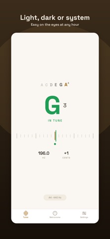 traste: Tuner & Metronome Screenshot 4 of 9