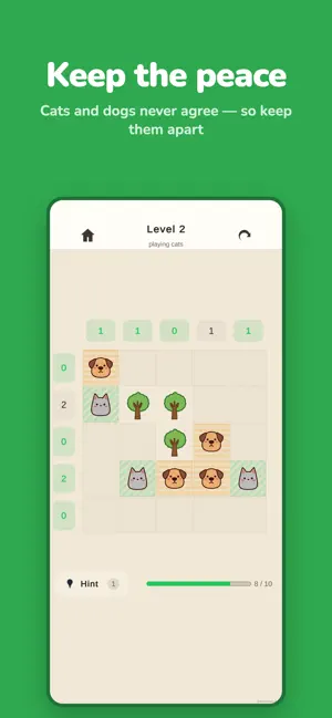 Cats vs Dogs: Logic Puzzle screenshot 2