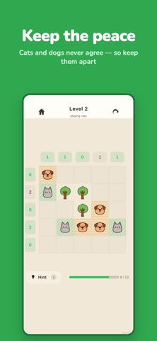 Cats vs Dogs: Logic Puzzle Screenshot 2 of 5