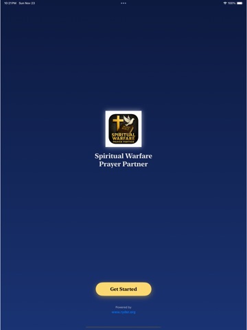 Spiritual Warfare Prayer ipad screenshot 2