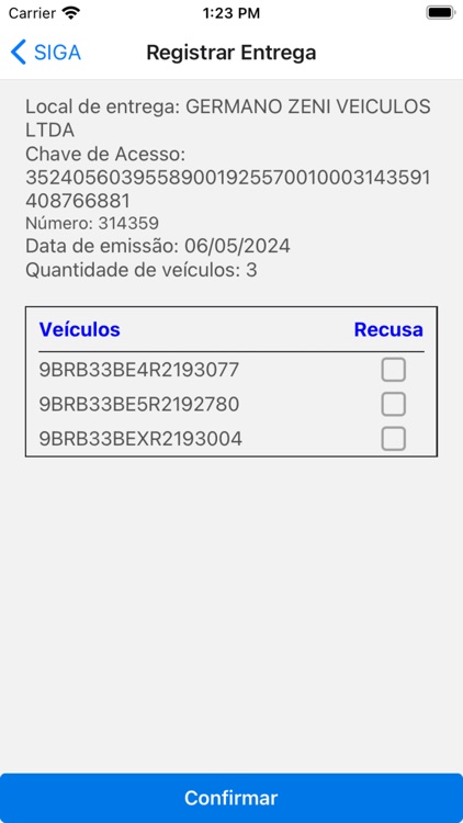SIGA Motorista screenshot-5
