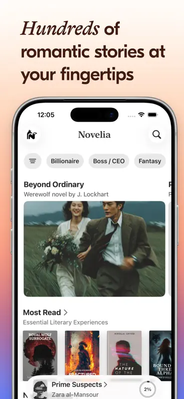 Novelia - Read Original Novels screenshot 1 of 6