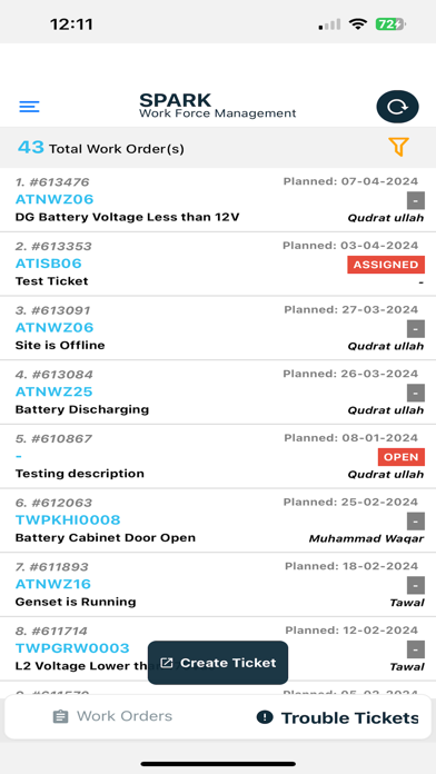 Screenshot 2 of Spark - WFM App