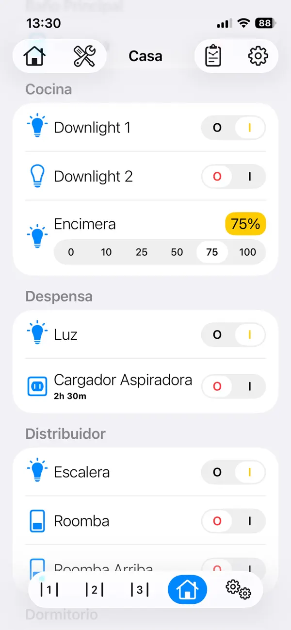 Screenshot #1 pour HAA Home for HomeKit & Matter