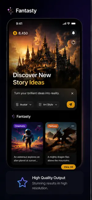Fantasty: Ai VideoLog Maker screenshot 2