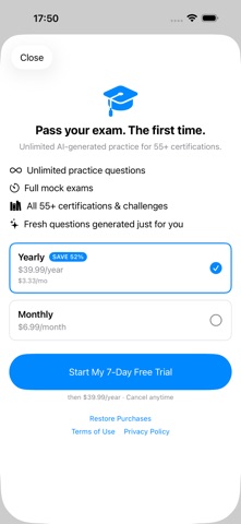 My Exam Edge screenshot