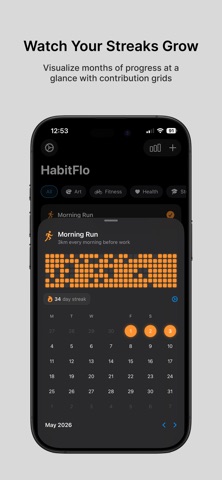 Habit Tracker - HabitFlow Screenshot 2 of 5