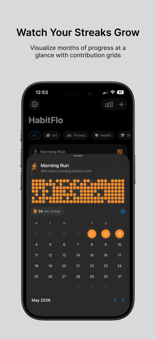 Habit Tracker - HabitFlo Screenshot 2 of 5