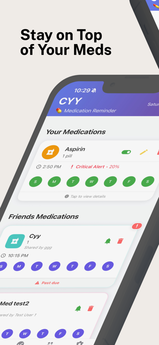 CYY - Medication Reminder Screenshot 1 of 5
