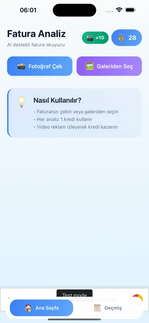 Fatura Analiz screenshot 1