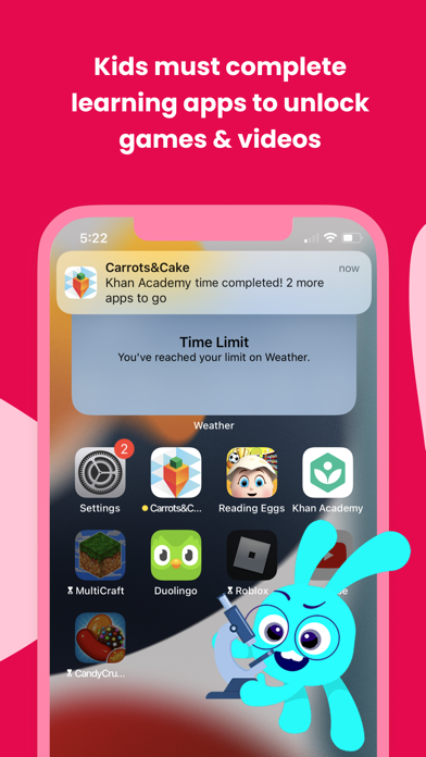 Parental Control: Carrots&Cake Screenshot