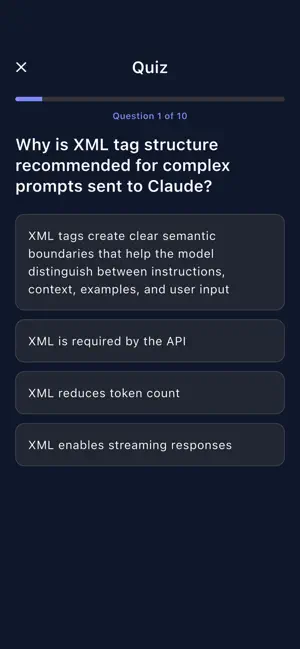 Claude Code Architect Exam screenshot 3