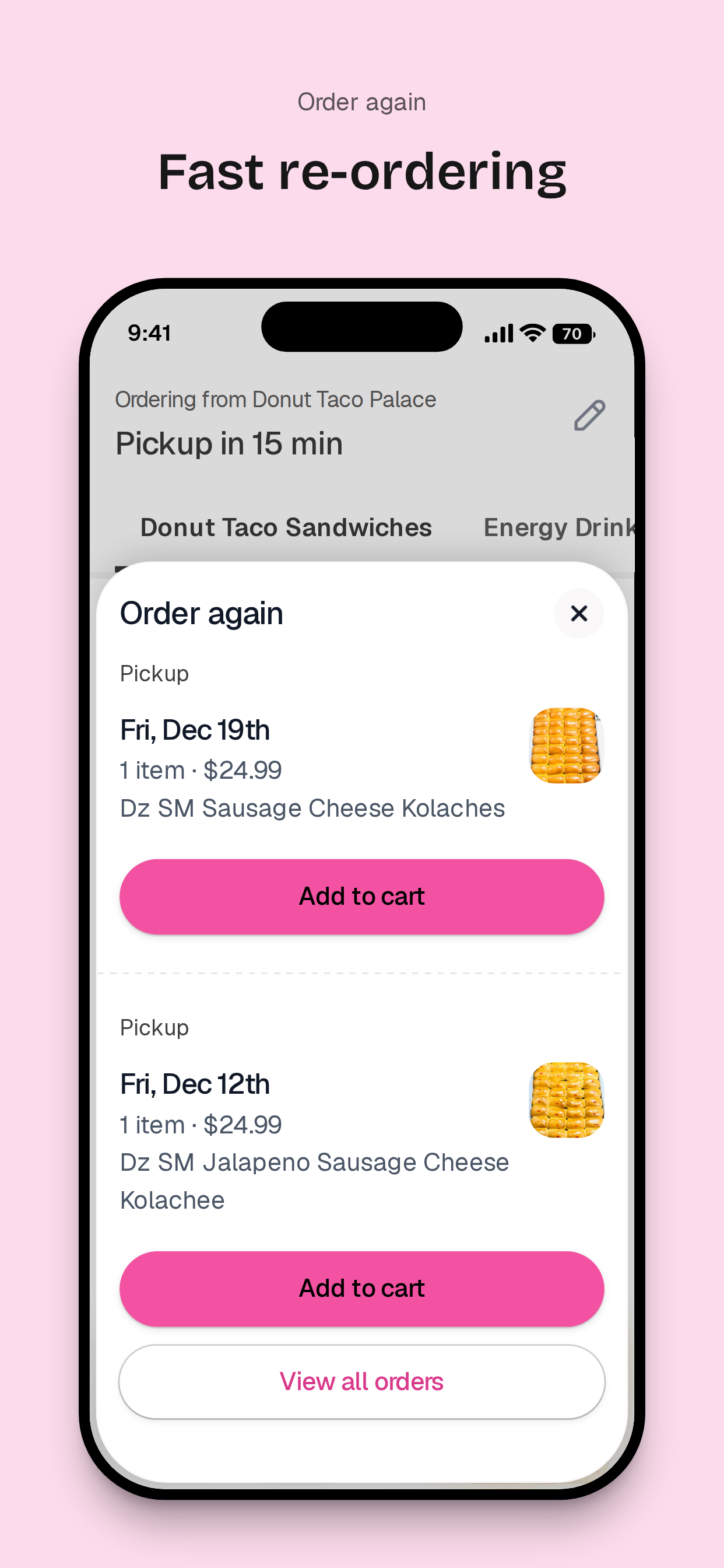 Donut Taco Palace screenshot 4