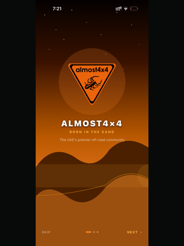 Almost4X4 iPad screenshot