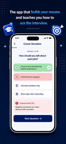 Easy & Fast Resume CV screenshot