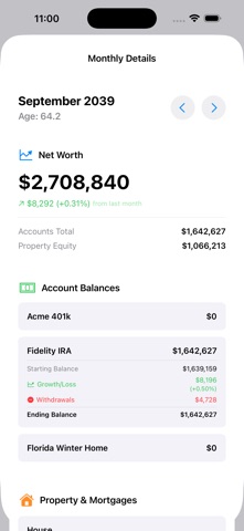 RetireMint screenshot