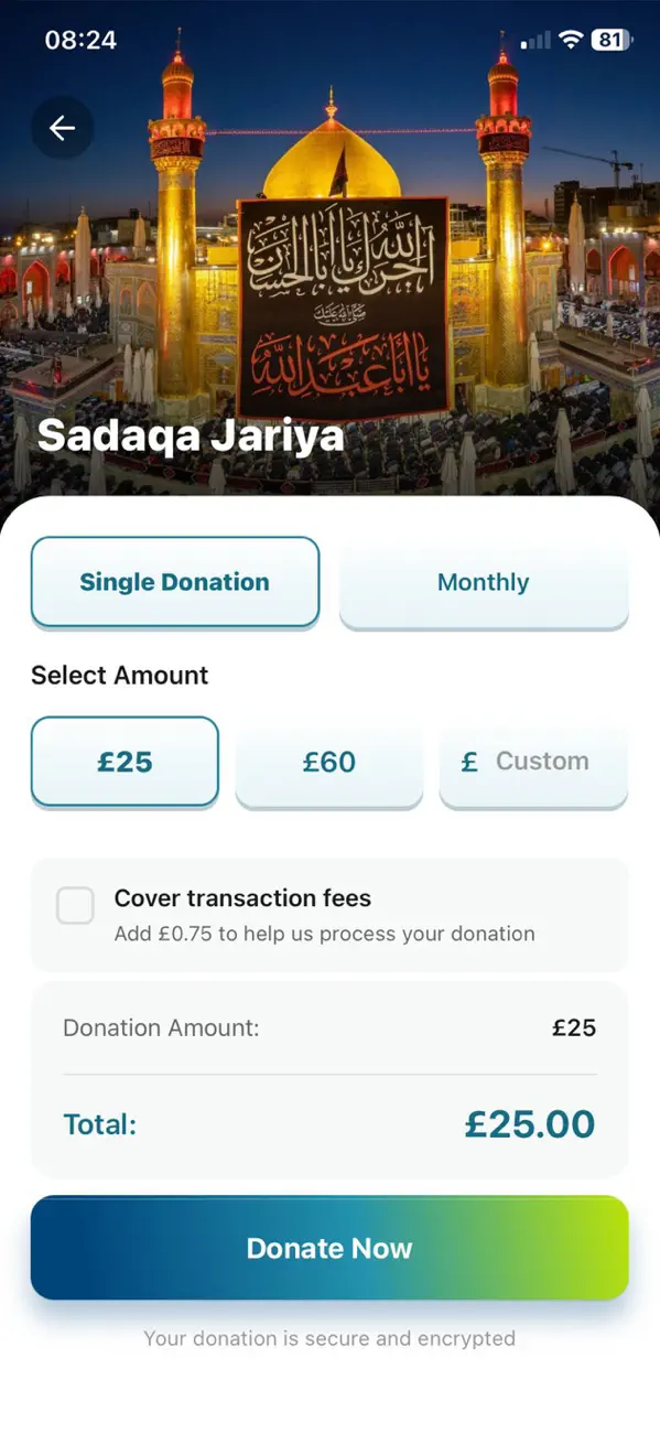 Screenshot #3 pour Sadaqa | Donate to Charity