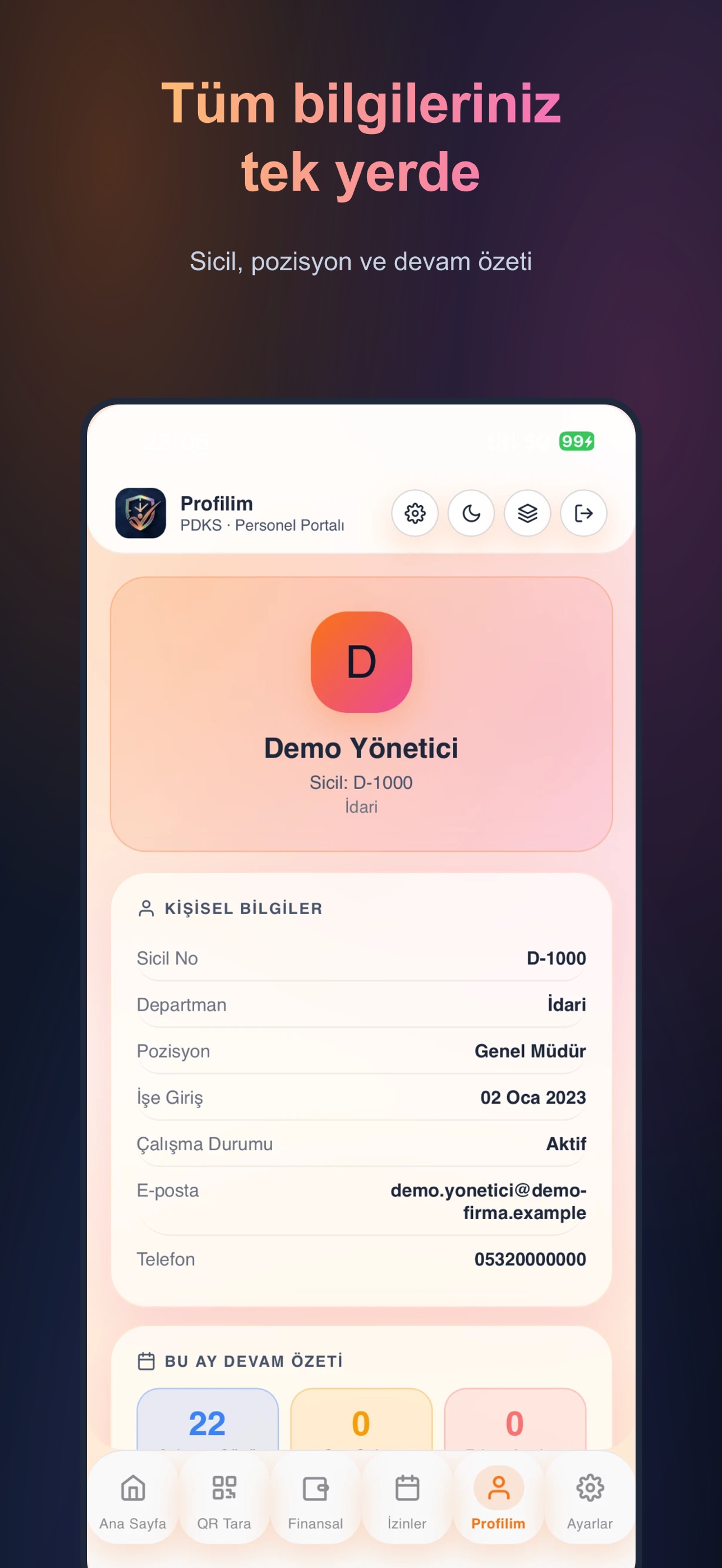 Screenshot 5 of PDKS Devam Kontrol