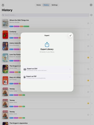 QuickScan Book Leveler iPad screenshot