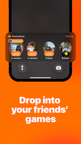 Partytime: game & chat screenshot