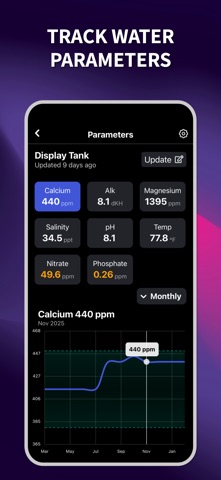 ReefBay iPhone screenshot