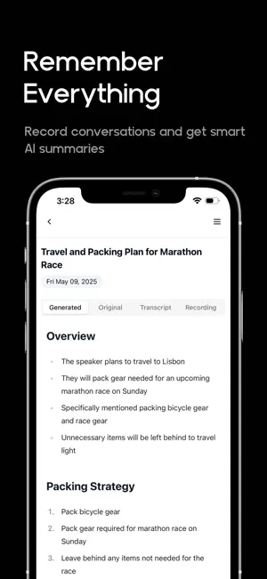Muse Voice Notes screenshot 1