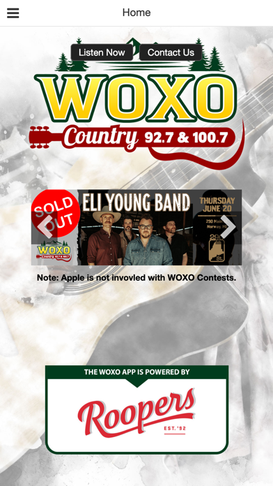 WOXO Country Screenshot