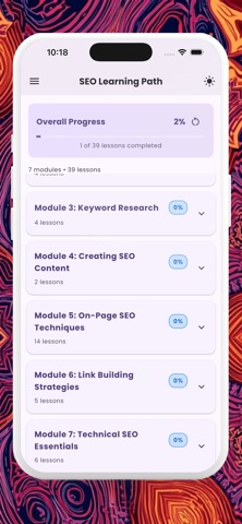 Learn SEO - Complete Course iPhone screenshot