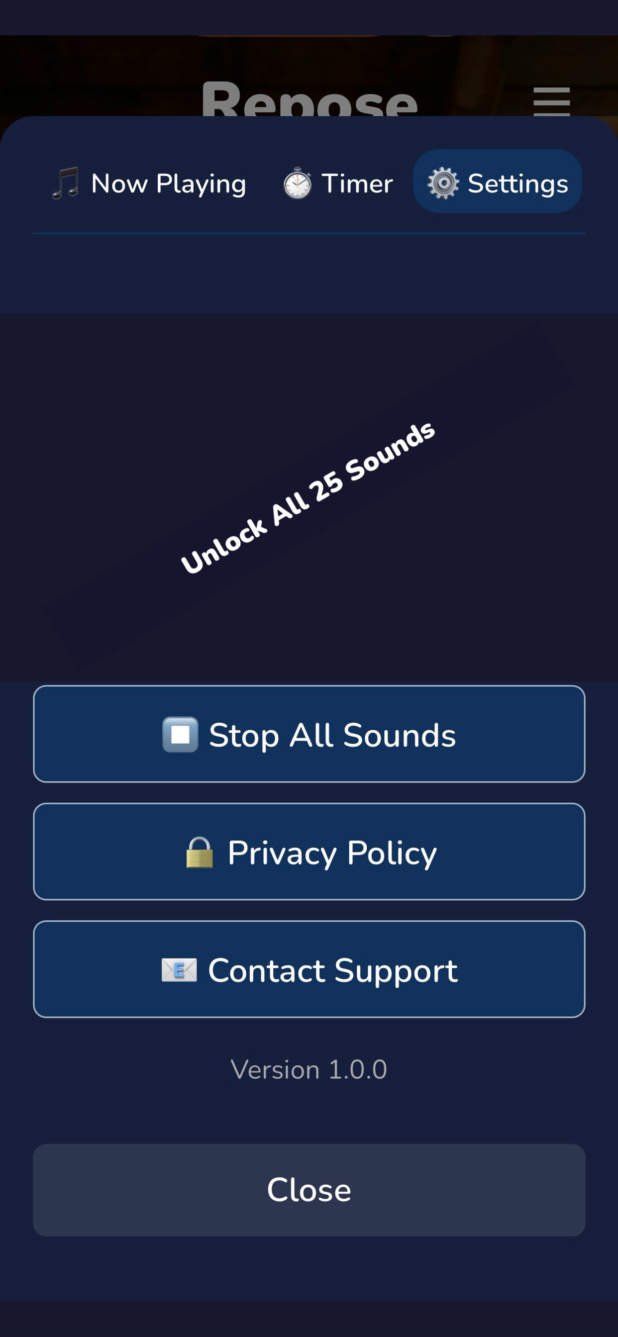 Repose: Sleep Sounds screenshot 6