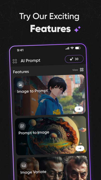 Imagin AI - Image to Prompt AI Screenshot