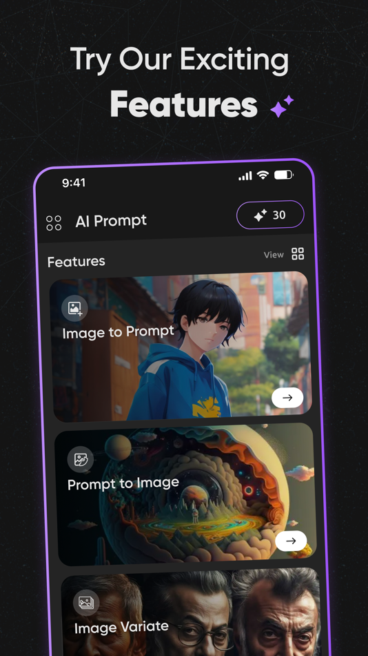 #7. Imagin AI - Image to Prompt AI (iOS) By: Par Solution