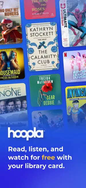 Hoopla: Your Library Anywhere screenshot 1