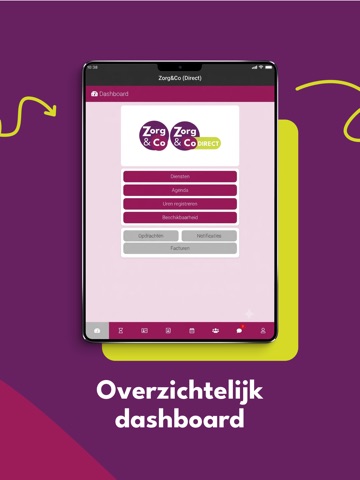 Zorg&Co Direct iPad screenshot
