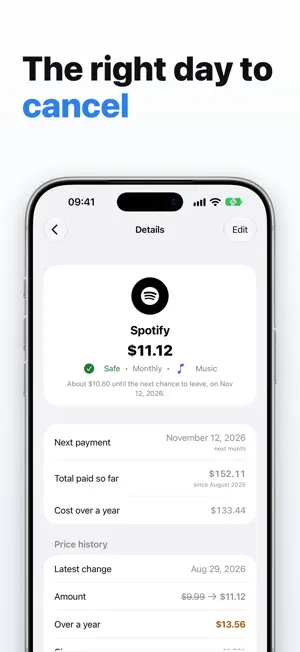 Custos – Subscription Tracker screenshot 1