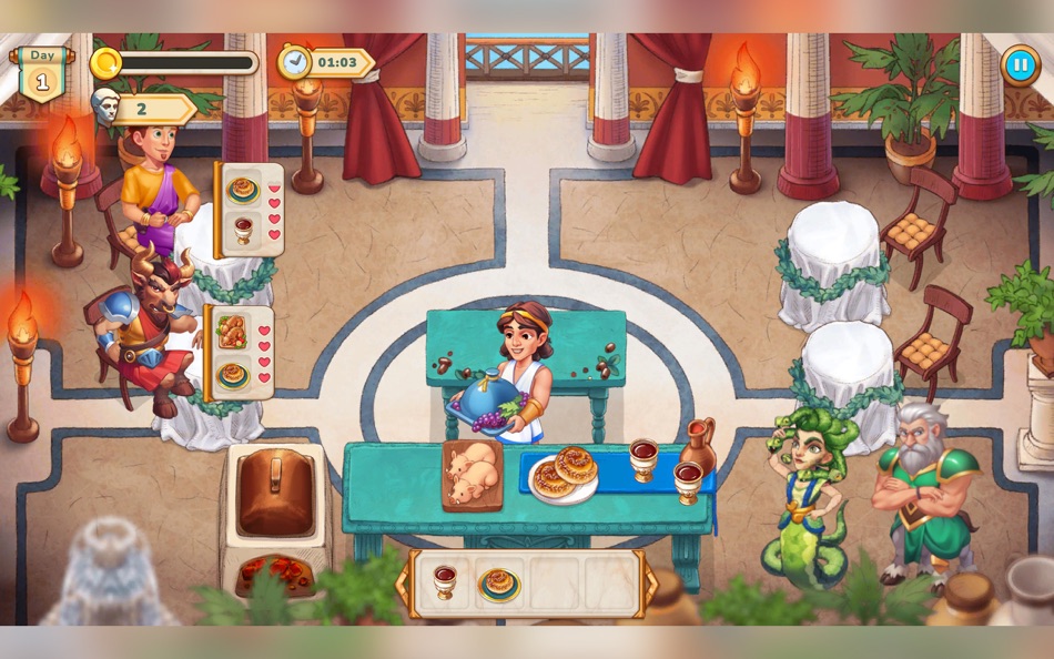 #3. Greek Kitchen Frenzy Dionysus (macOS) By: Duality Interactive
