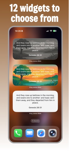 King James Bible -Offline chat iPhone screenshot