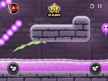 Super Flappy Golf iPad screenshot