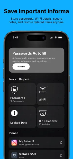 Authenticator App 2FA Auth screenshot 3