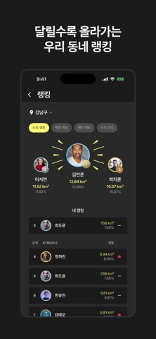 KYRO 키로: 영토 점령 러닝 게임 iPhone screenshot 6
