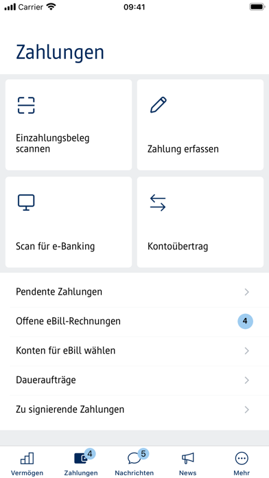 Biene Bank Screenshot
