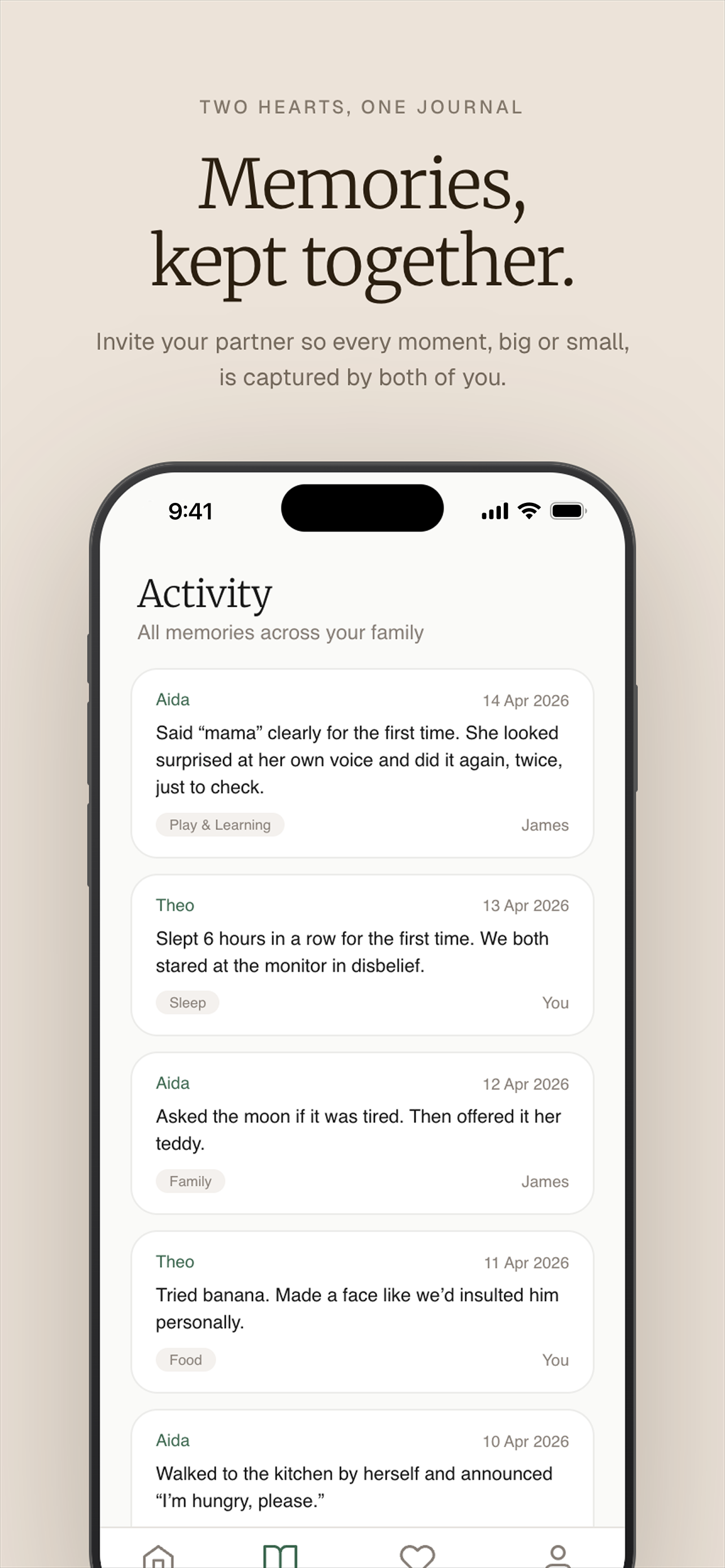 Chapters – Family Journal