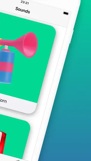 Capture d'écran de Air Horn Sounds & Police Siren sur iPhone 2