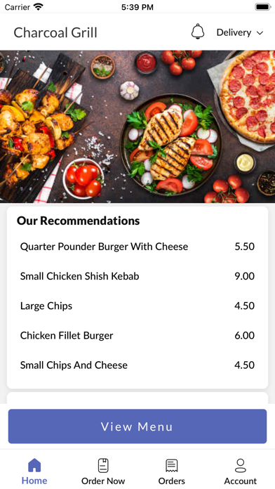 Charcoal Grill Gillingham Screenshot